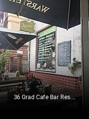 36 Grad Cafe Bar Restaurant essen bestellen