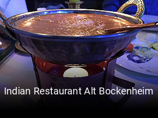 Indian Restaurant Alt Bockenheim essen bestellen