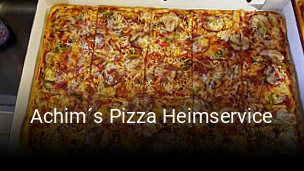 Achim´s Pizza Heimservice bestellen