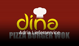 Adria Lieferservice online bestellen