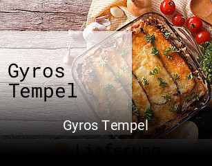 Gyros Tempel bestellen