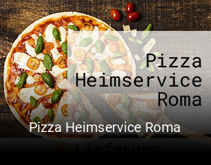 Pizza Heimservice Roma essen bestellen