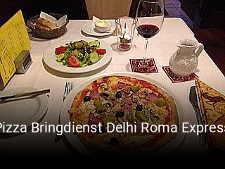 Pizza Bringdienst Delhi Roma Express online bestellen