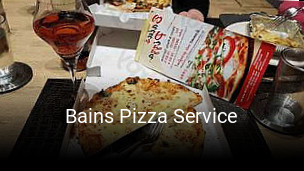 Bains Pizza Service online bestellen