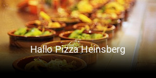 Hallo Pizza Heinsberg bestellen