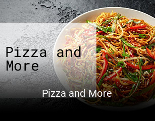 Pizza and More online bestellen