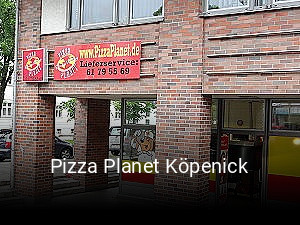 Pizza Planet Köpenick essen bestellen
