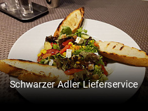 Schwarzer Adler Lieferservice online delivery