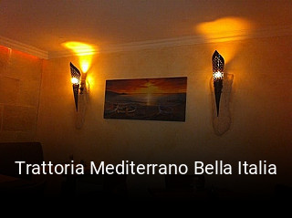 Trattoria Mediterrano Bella Italia essen bestellen