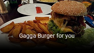 Gagga Burger for you essen bestellen
