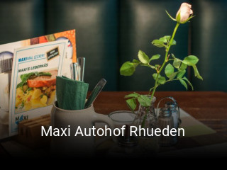 Maxi Autohof Rhueden essen bestellen