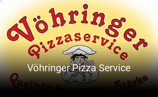 Vöhringer Pizza Service bestellen
