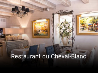Restaurant du Cheval-Blanc online bestellen