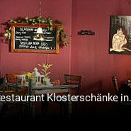 Restaurant Klosterschänke in der Klosterkirche essen bestellen