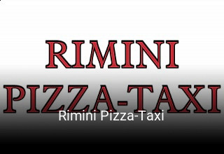 Rimini Pizza-Taxi bestellen