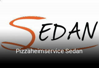 Pizzaheimservice Sedan online bestellen