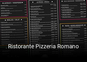 Ristorante Pizzeria Romano bestellen