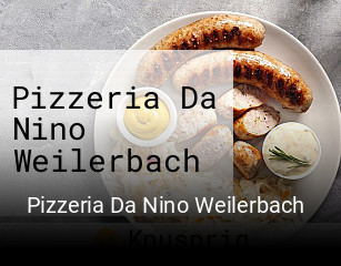 Pizzeria Da Nino Weilerbach  bestellen