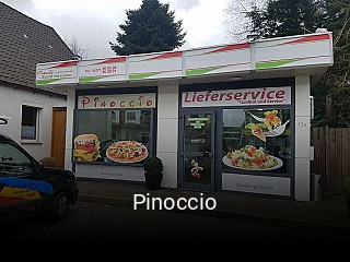 Pinoccio essen bestellen