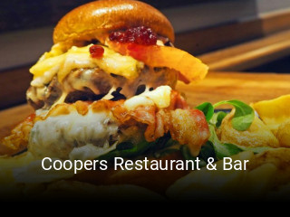 Coopers Restaurant & Bar bestellen