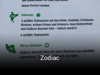 Zodiac online bestellen