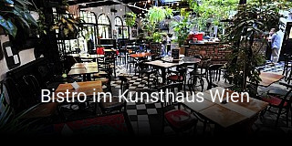 Bistro im Kunsthaus Wien online bestellen