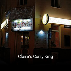 Claire's Curry King essen bestellen