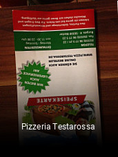 Pizzeria Testarossa bestellen