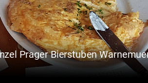 Wenzel Prager Bierstuben Warnemuende essen bestellen