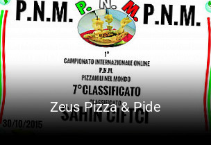 Zeus Pizza & Pide online delivery