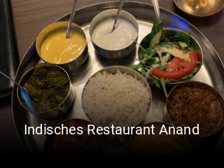 Indisches Restaurant Anand online delivery