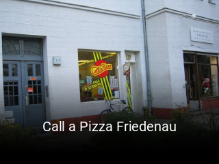 Call a Pizza Friedenau essen bestellen