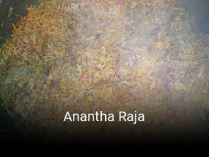 Anantha Raja essen bestellen