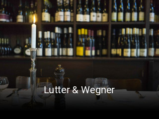 Lutter & Wegner essen bestellen