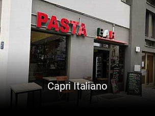 Capri Italiano essen bestellen