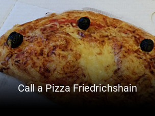 Call a Pizza Friedrichshain bestellen