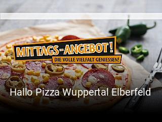 Hallo Pizza Wuppertal Elberfeld essen bestellen