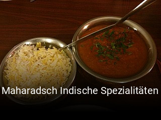 Maharadsch Indische Spezialitäten essen bestellen