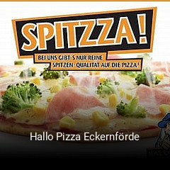Hallo Pizza Eckernförde online delivery
