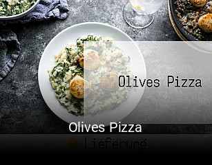 Olives Pizza essen bestellen