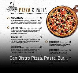 Can Bistro Pizza, Pasta, Burger & Döner  bestellen
