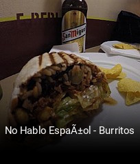 No Hablo EspaÃ±ol - Burritos essen bestellen