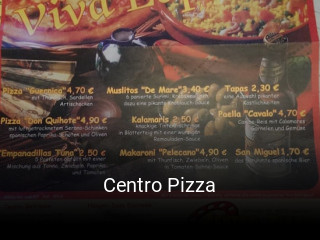 Centro Pizza bestellen