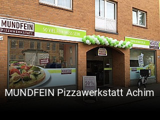 MUNDFEIN Pizzawerkstatt Achim essen bestellen