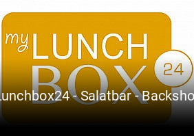 My Lunchbox24 - Salatbar - Backshop - Getränke - Snacks bestellen