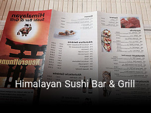 Himalayan Sushi Bar & Grill bestellen