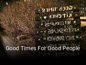 Good Times For Good People bestellen