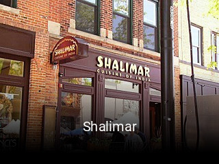Shalimar essen bestellen