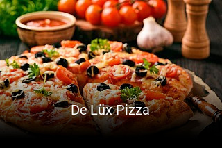 De Lüx Pizza essen bestellen