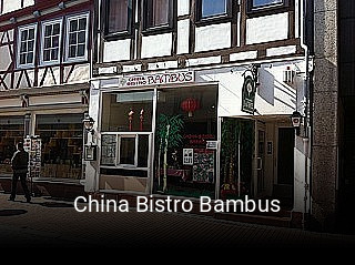 China Bistro Bambus essen bestellen